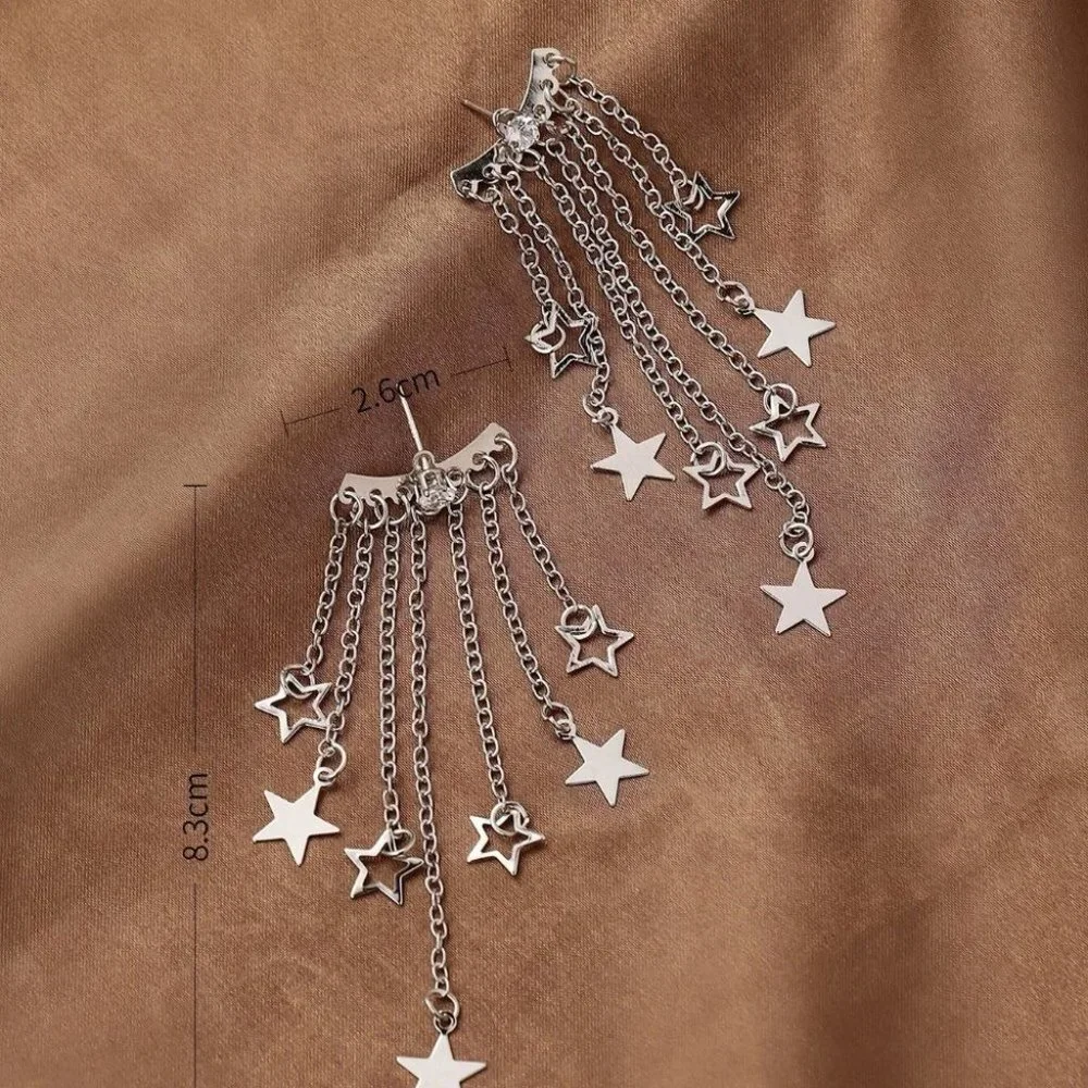 Star Decor Earring Jackets